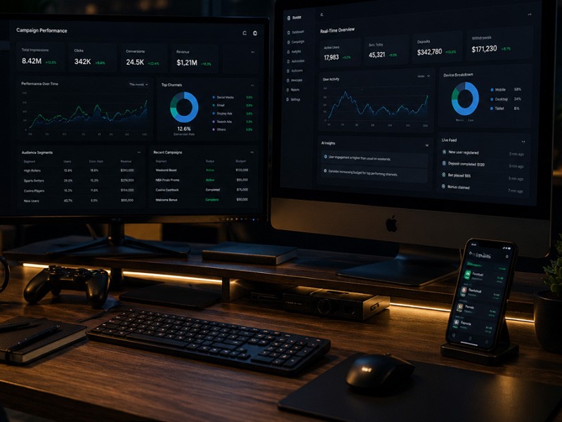 Automatización del marketing con IA y análisis de datos en apuestas online